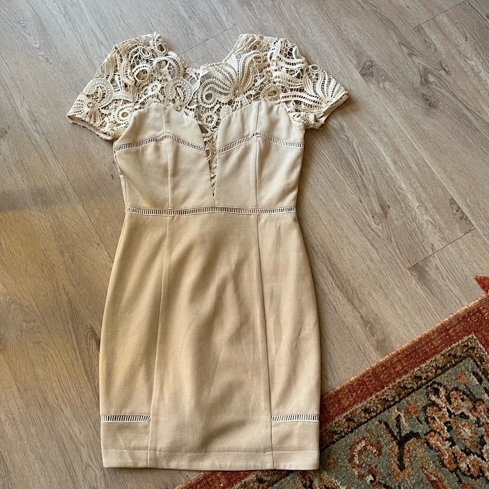 Bloomingdale’s suede mini dress